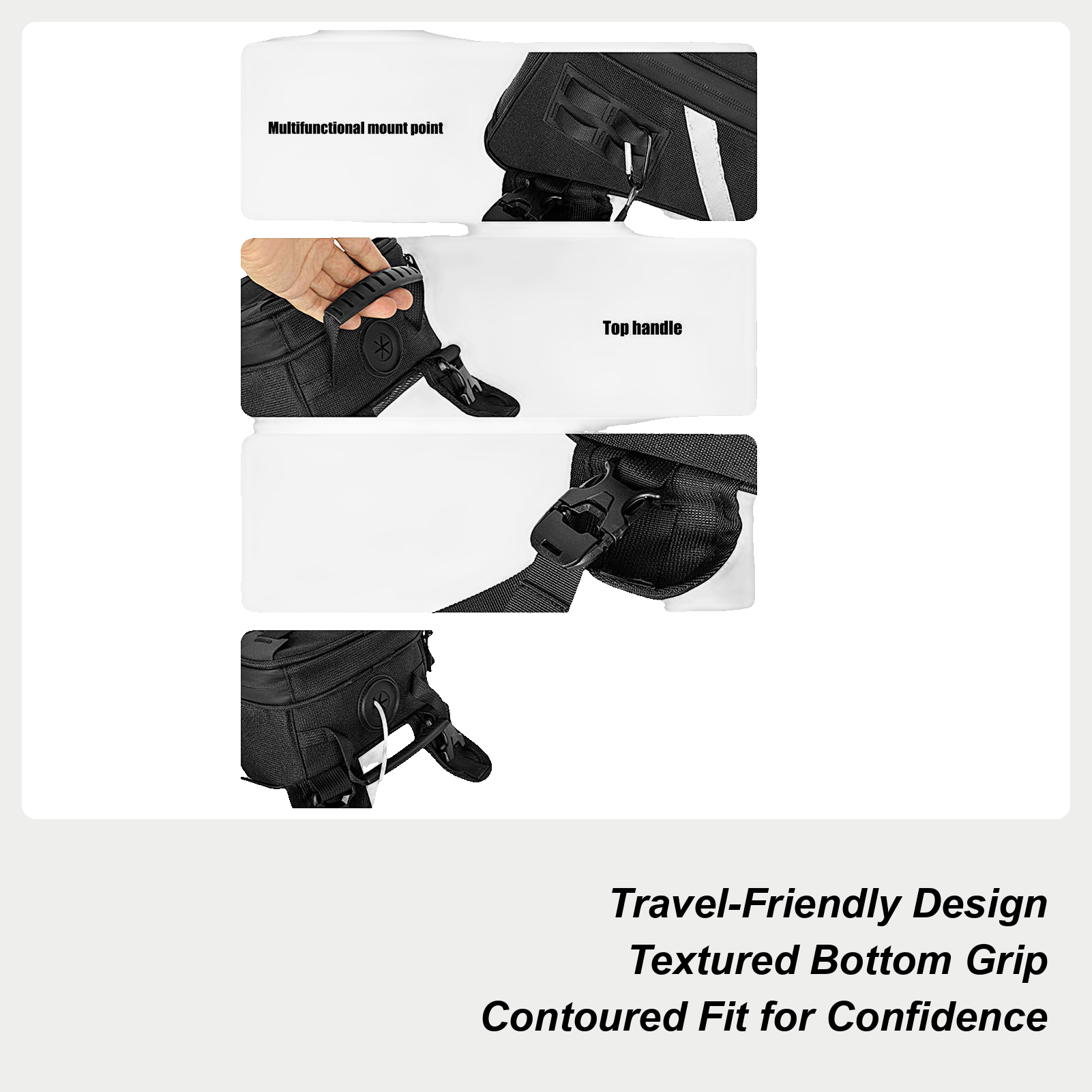 Men'S Accessories Travel Bag - Motorcycle tank Bag 5L Anti-Slip Reflective