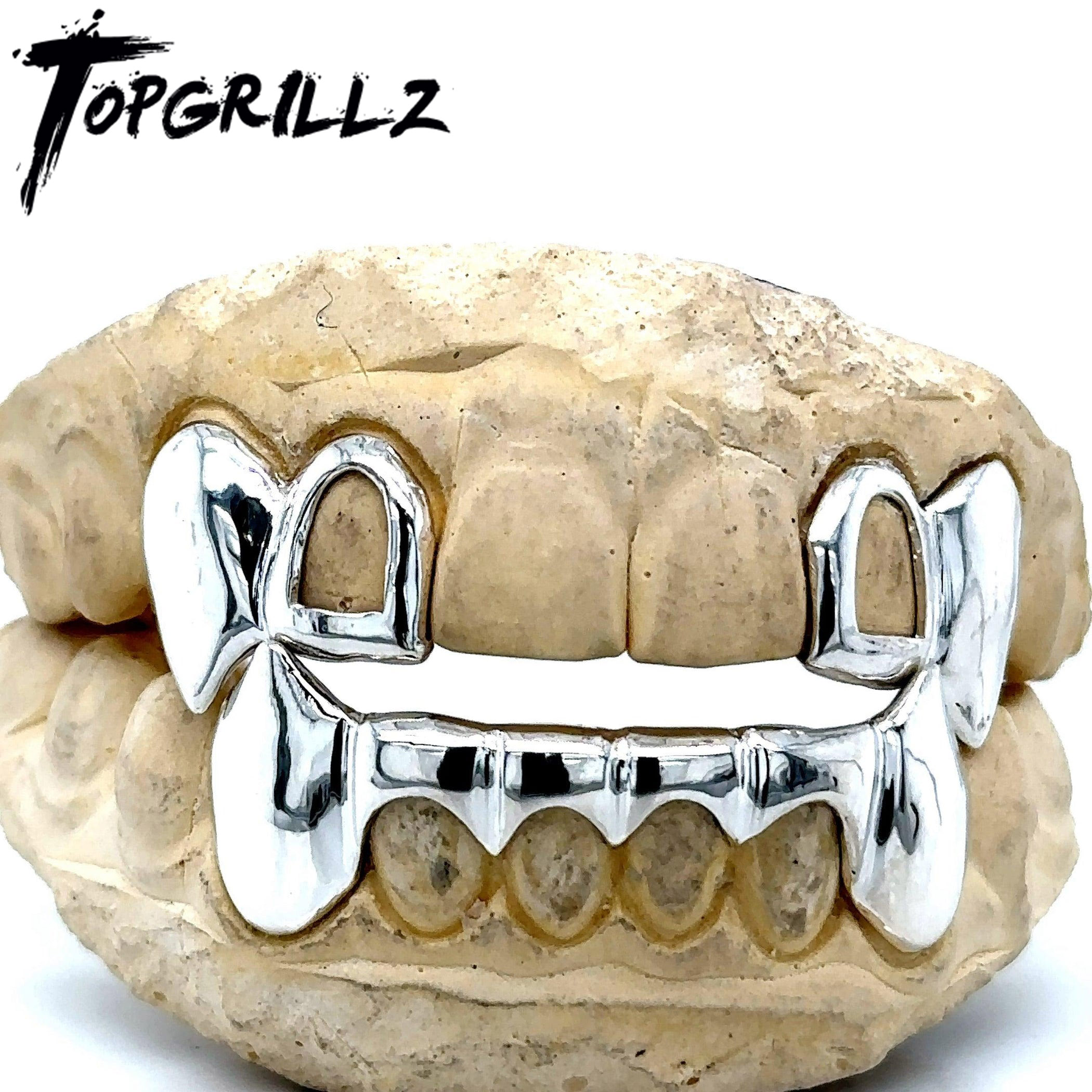 Men'S Vampire Accessories - TOPGRILLZ Vampire Grills DIY 2 Top