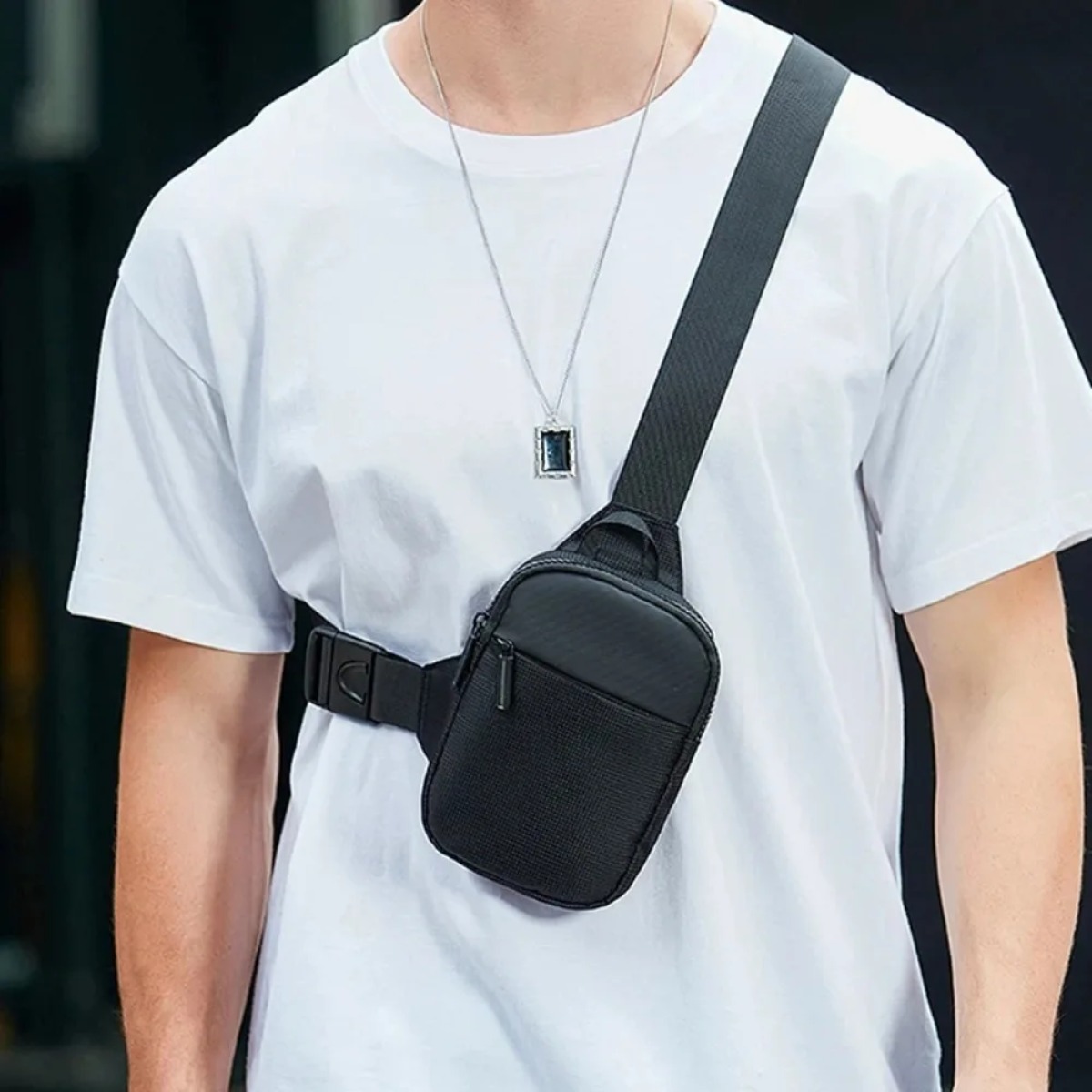 Men'S Accessories Travel Bag - 2026 Unisex Mini Chest Bag Waterproof