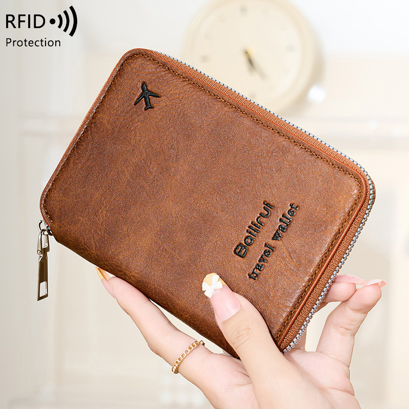 Men'S Accessories Travel Bag - New Travel Passport Wallet Men and
