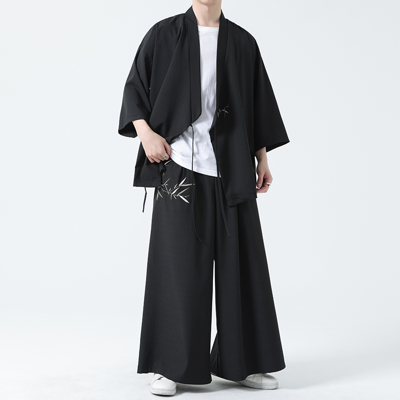 Men's Japanese Style 2-Piece S - Men'S Kimono Accessories review and price