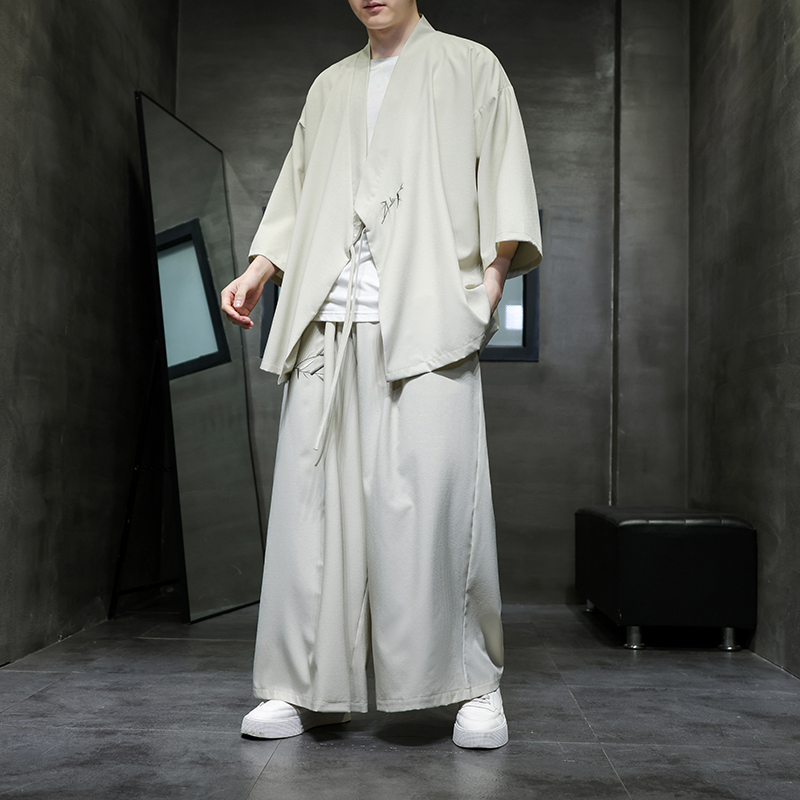Men's Japanese Style 2-Piece S - Men'S Kimono Accessories review and price