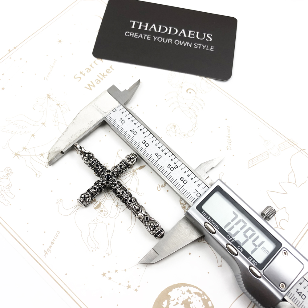Richly Ornamented Cross Pendan - Men'S Accessories Jewelry Brands review and price