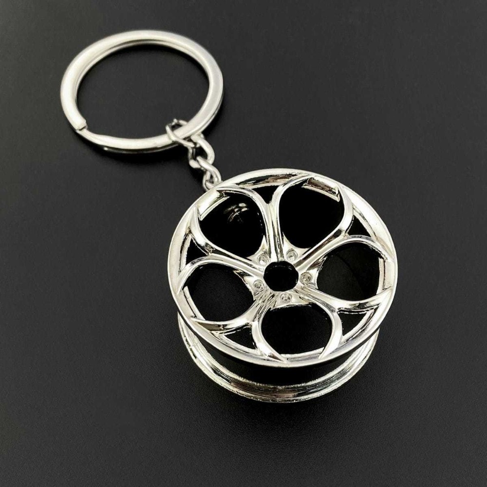 NEW 4PC Creative Wheel Hub Key - Men'S Yellow Accessories review and price