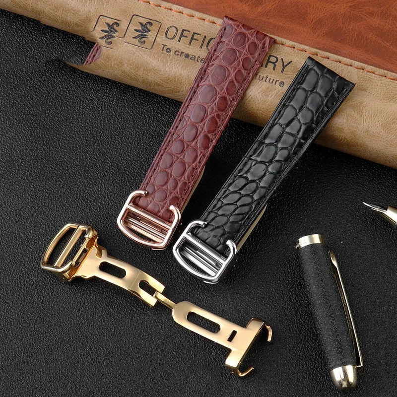 Crocodile Watchband 16 18 20 2 - Men'S Accessories London review and price