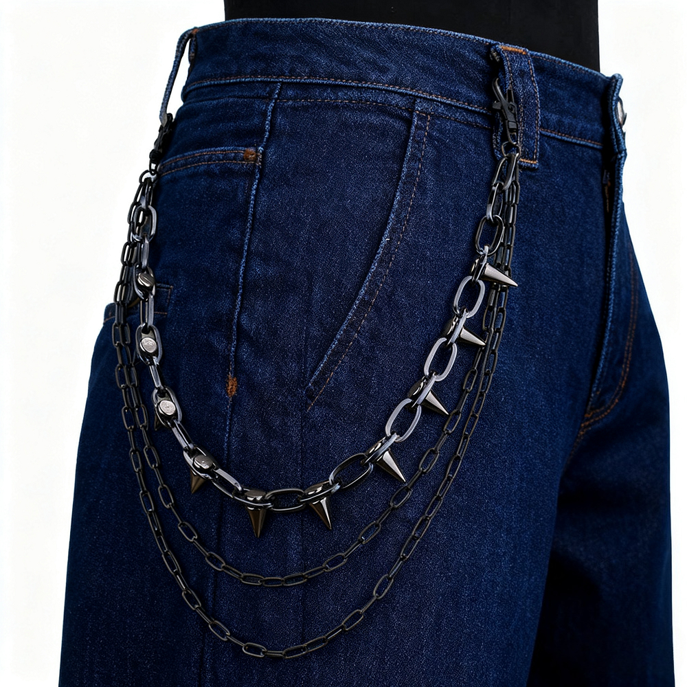 Unisex Hip Hop Punk Rock Metal - Men'S Accessories Chain review and price