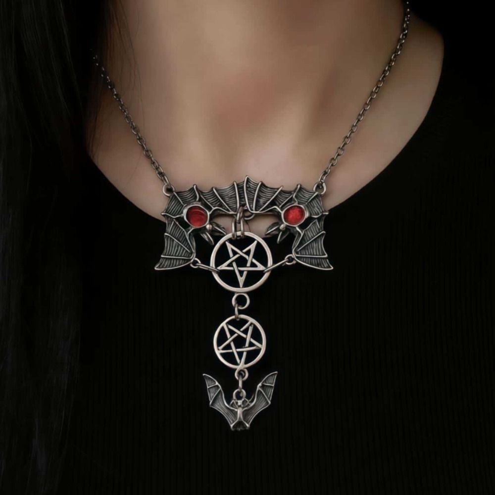 Gothic Red Glaze Droplets Vamp - Men'S Vampire Accessories review and price
