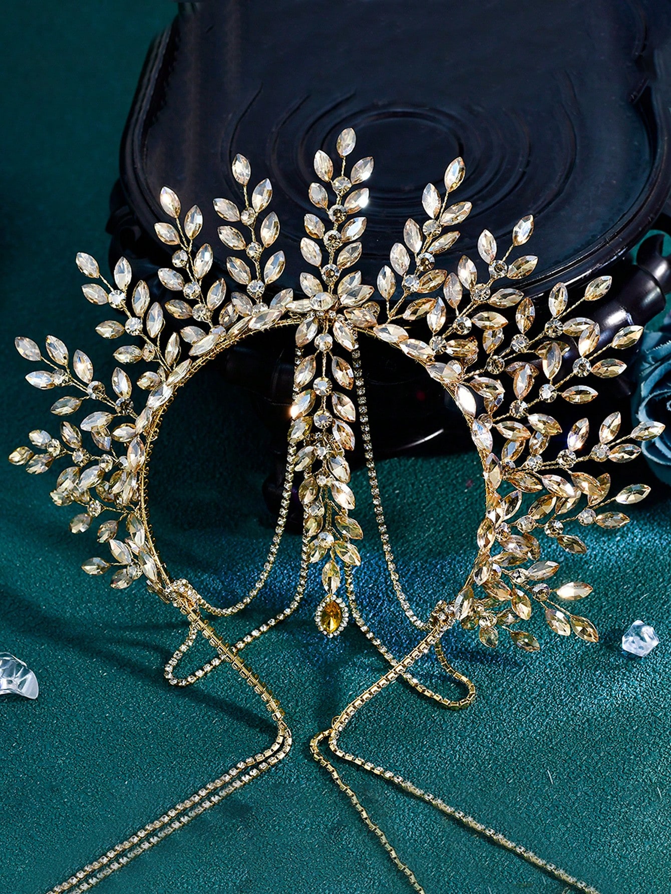1pc Luxurious Bridal Crown Hea - Men'S Accessories Chain review and price
