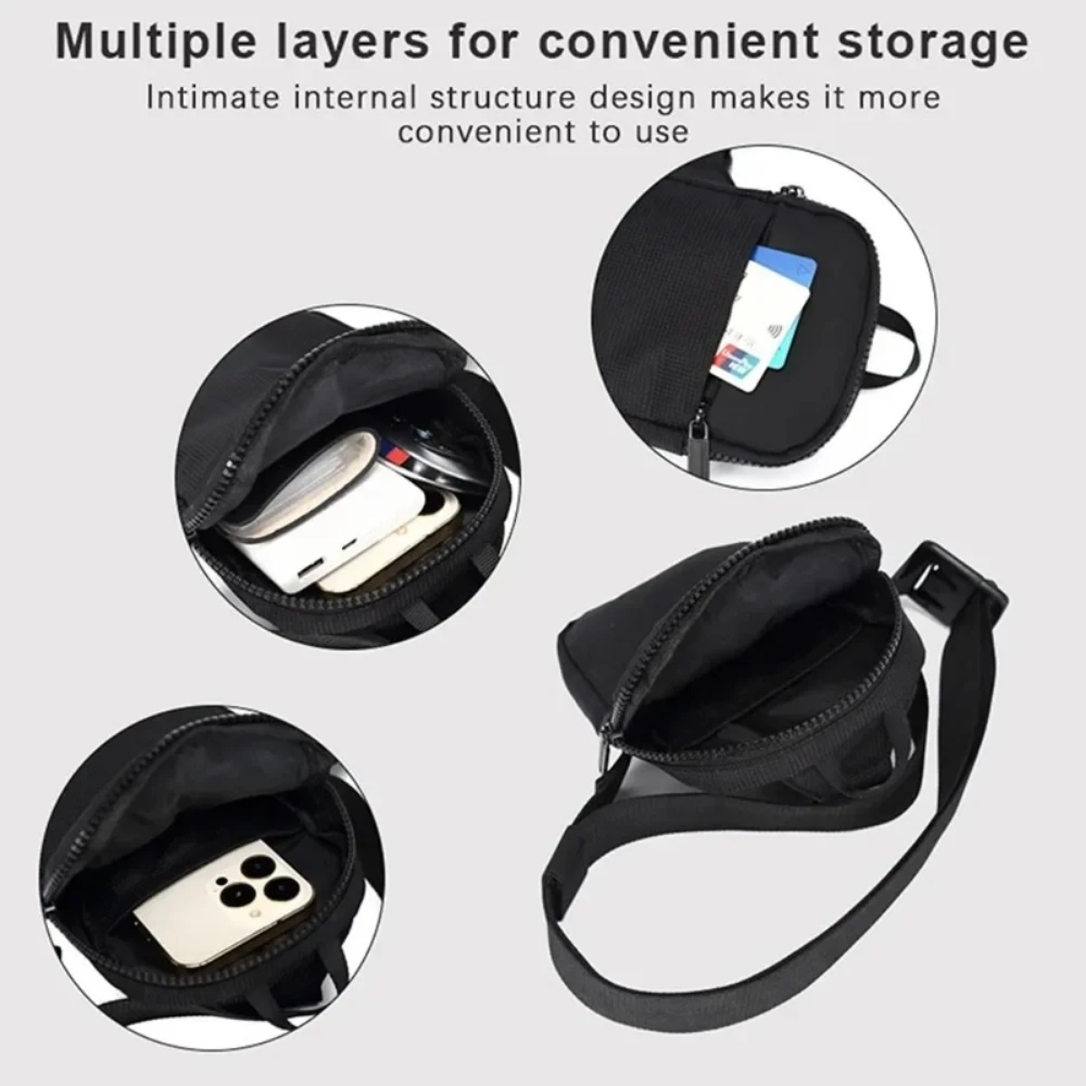 2026 Unisex Mini Chest Bag Wat - Men'S Accessories Travel Bag review and price