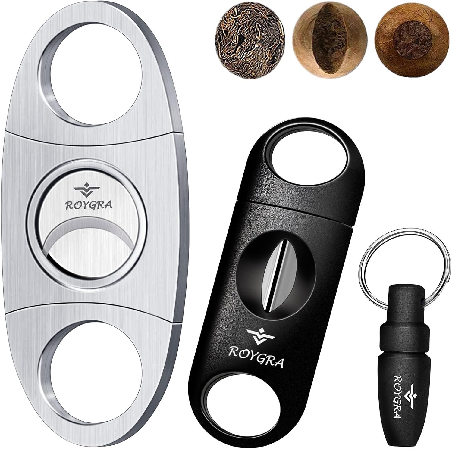Cigar Cutter Set 3 Pack, Stain - Men'S Mens Accessories review and price
