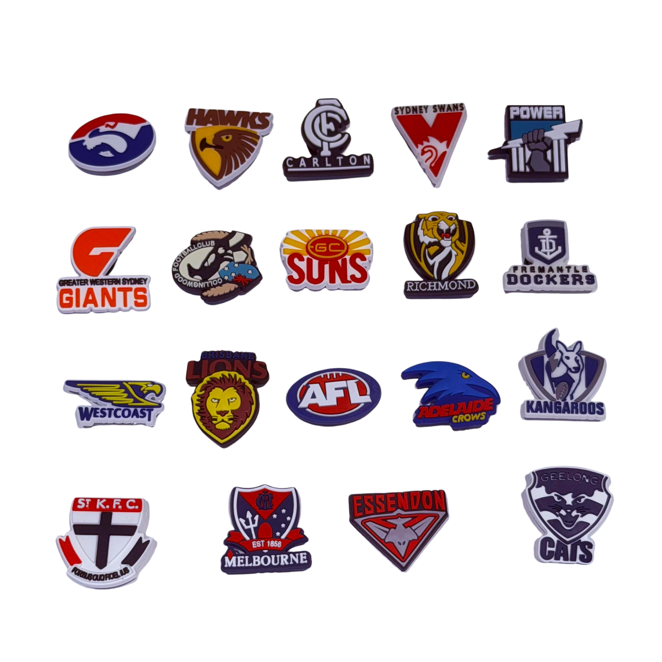 19-100pcs AFL Teams Australia  - Men'S Accessories Australia review and price