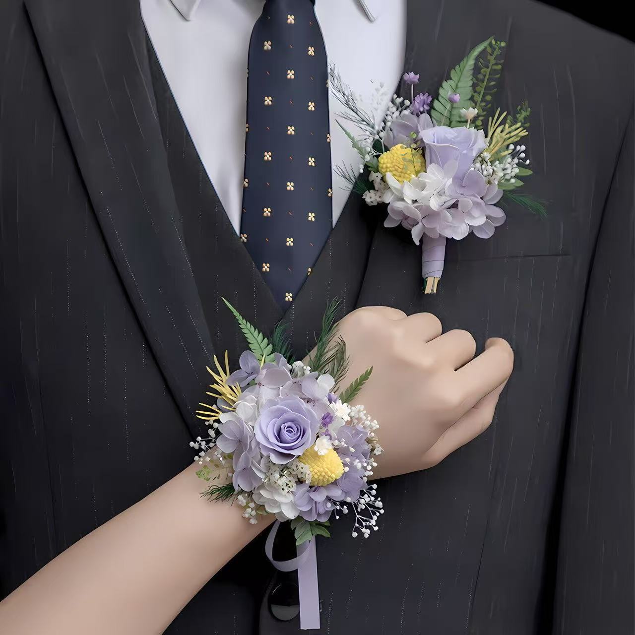 LTT Bride and Groom Wedding Co - Men Accessories Bouquet review and price