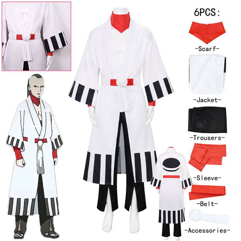WHH Anime Boorter Cosplay Cost - Men'S Kimono Accessories review and price
