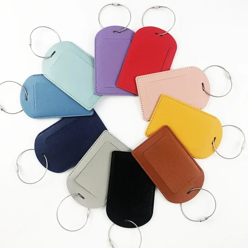 PU Leather Luggage Tags Women  - Men'S Accessories Travel Bag review and price