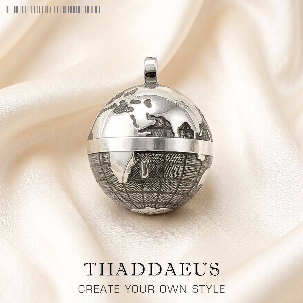 Pendant Gray Globe,Brand New F - Men'S Accessories Jewelry Brands review and price