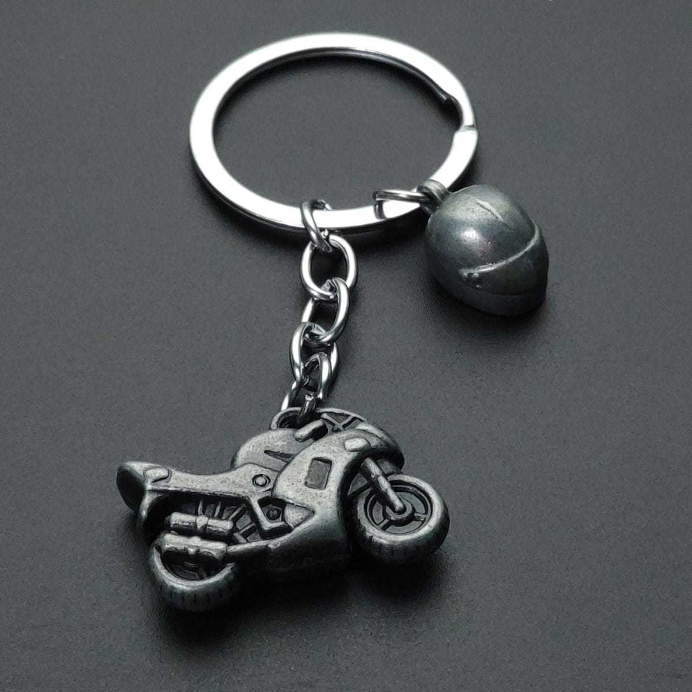 Motorcycle Keychain Creative M - Men'S Yellow Accessories review and price