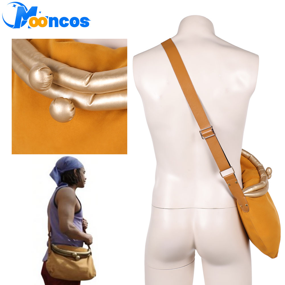 Cosplay Usopp Bag Men Fantasy  - Men'S Yellow Accessories review and price