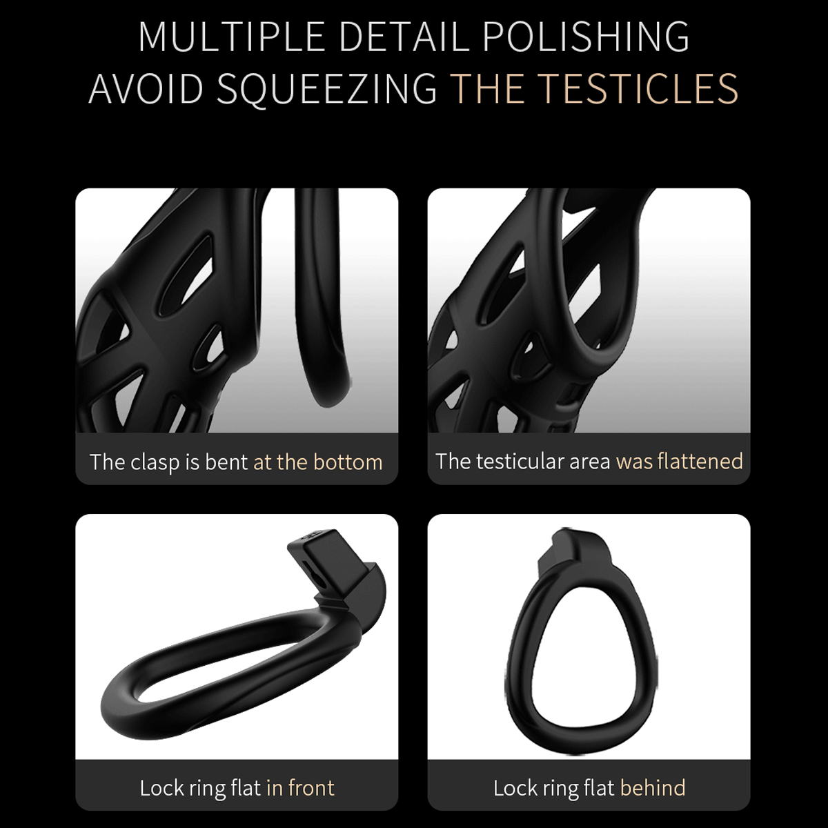 Male Chastity Cage Penis Lock  - Men'S Mens Accessories review and price
