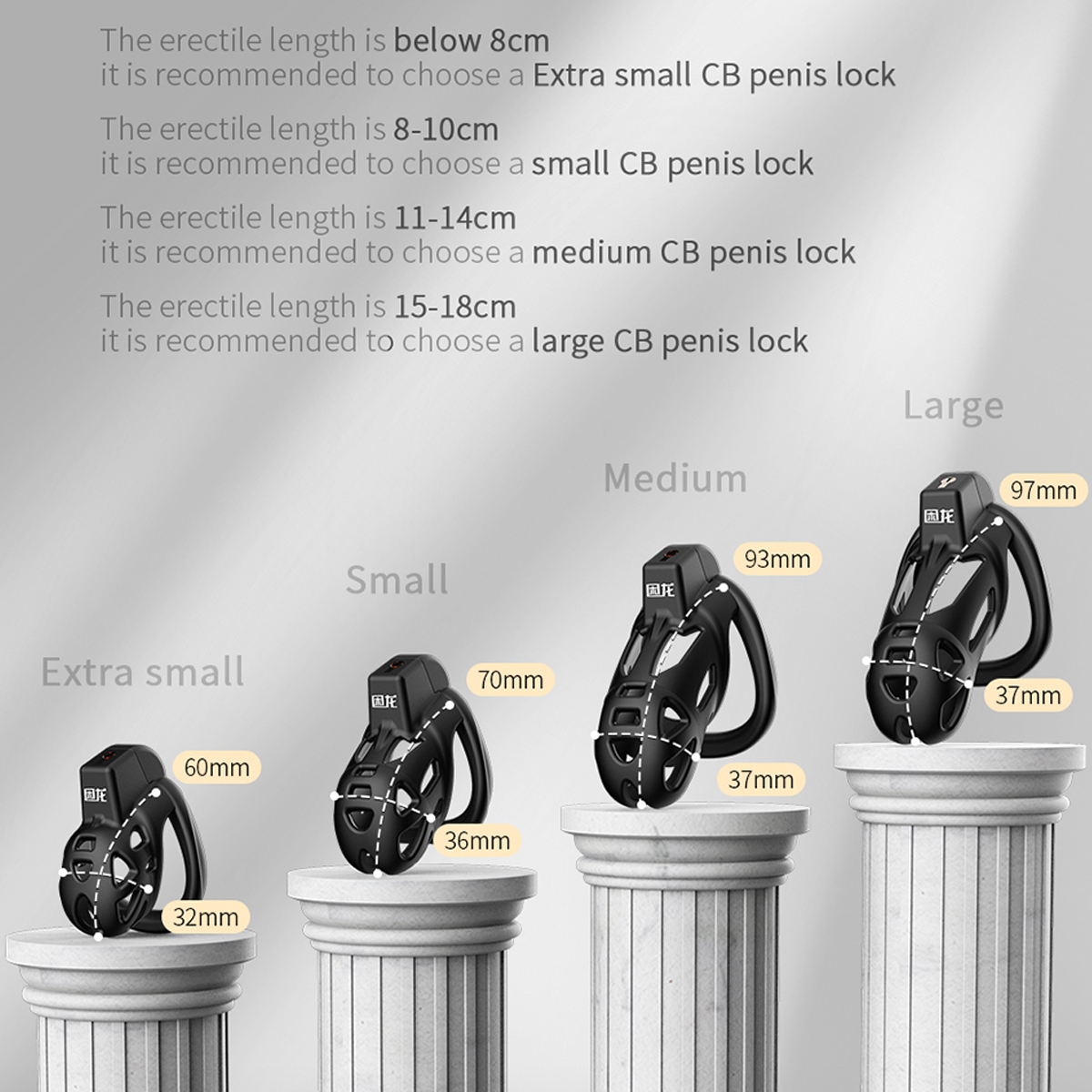 Male Chastity Cage Penis Lock  - Men'S Mens Accessories review and price