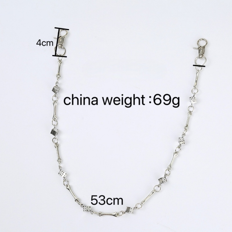 Punk Rock Hip-hop Unisex Dog B - Men'S Accessories Chain review and price