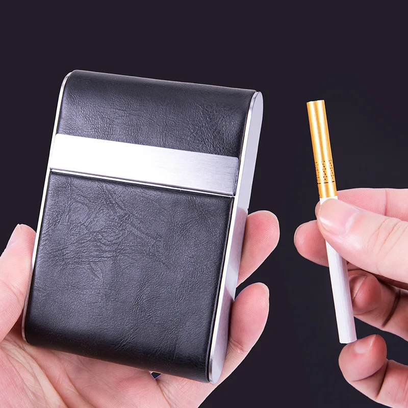 Leather Metal Cigarette Case,  - Men'S Mens Accessories review and price