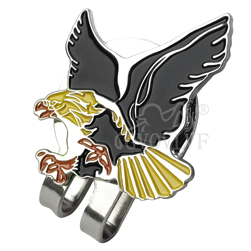 1pc Yellow Eagle Golf Hat Clip - Men'S Yellow Accessories review and price