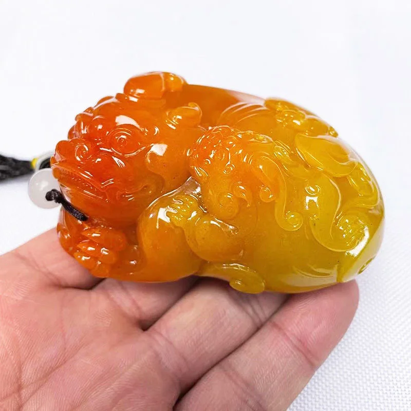 Natural Huang Longyu Pixiu Pen - Men'S Accessories Chain review and price