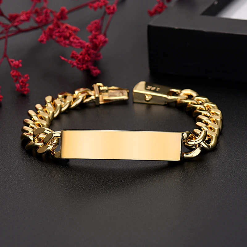 Fine Creative 18K Gold bracele - Men'S Accessories Jewelry Brands review and price